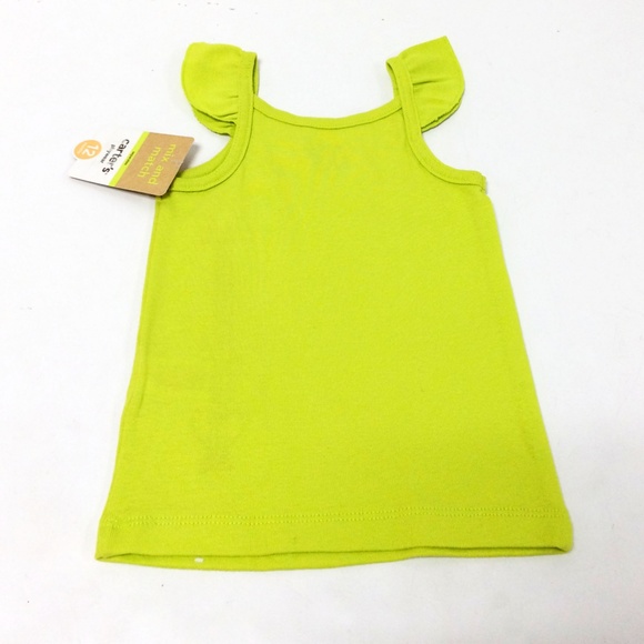 Carter's Playwear Bright Green  Tank - Picture 8 of 8